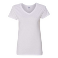Load image into Gallery viewer, Gildan 5V00L Woman's V-Neck T-Shirt