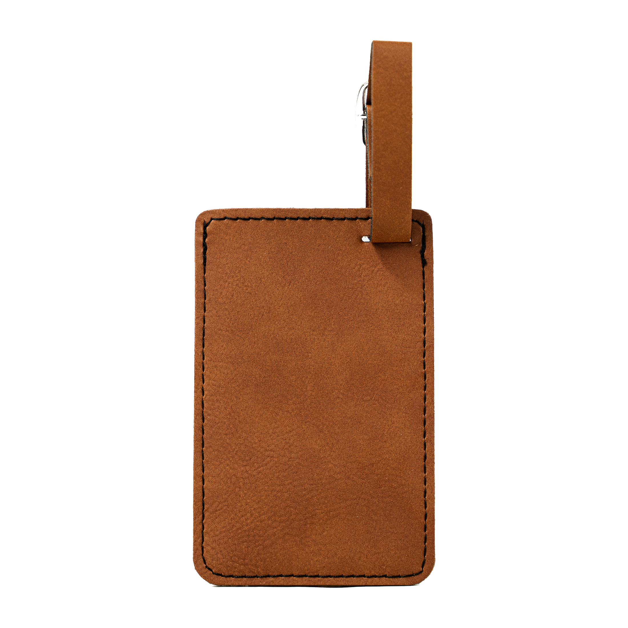 Vegan Leather Luggage Tag