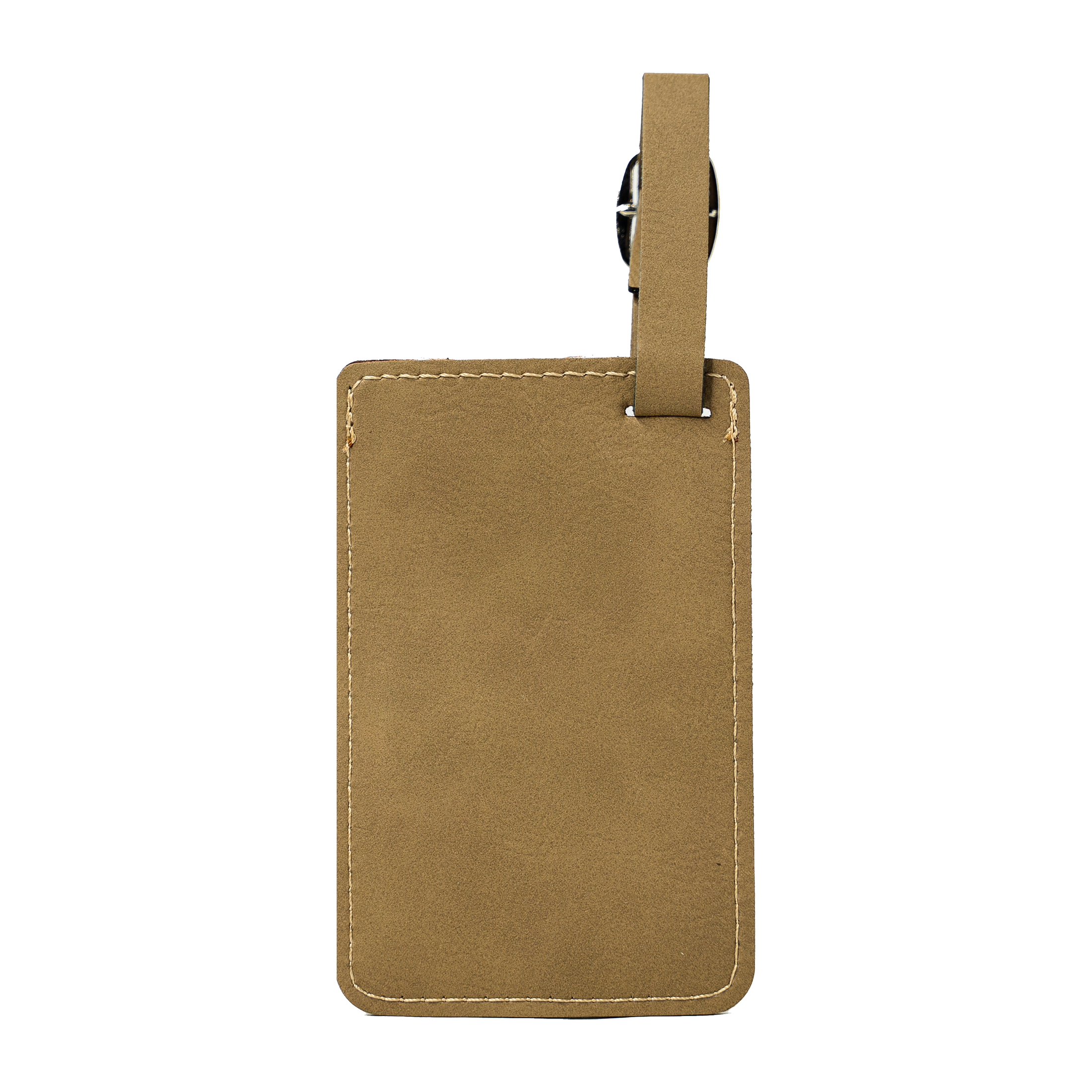 Vegan Leather Luggage Tag