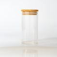 Load image into Gallery viewer, Glass Storage Jars with Bamboo Lid (10oz/20oz)