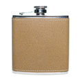 Load image into Gallery viewer, 6oz Vegan Leather Wrapped Flask