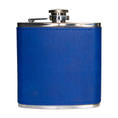 Load image into Gallery viewer, 6oz Vegan Leather Wrapped Flask