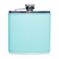 Load image into Gallery viewer, 6oz Vegan Leather Wrapped Flask