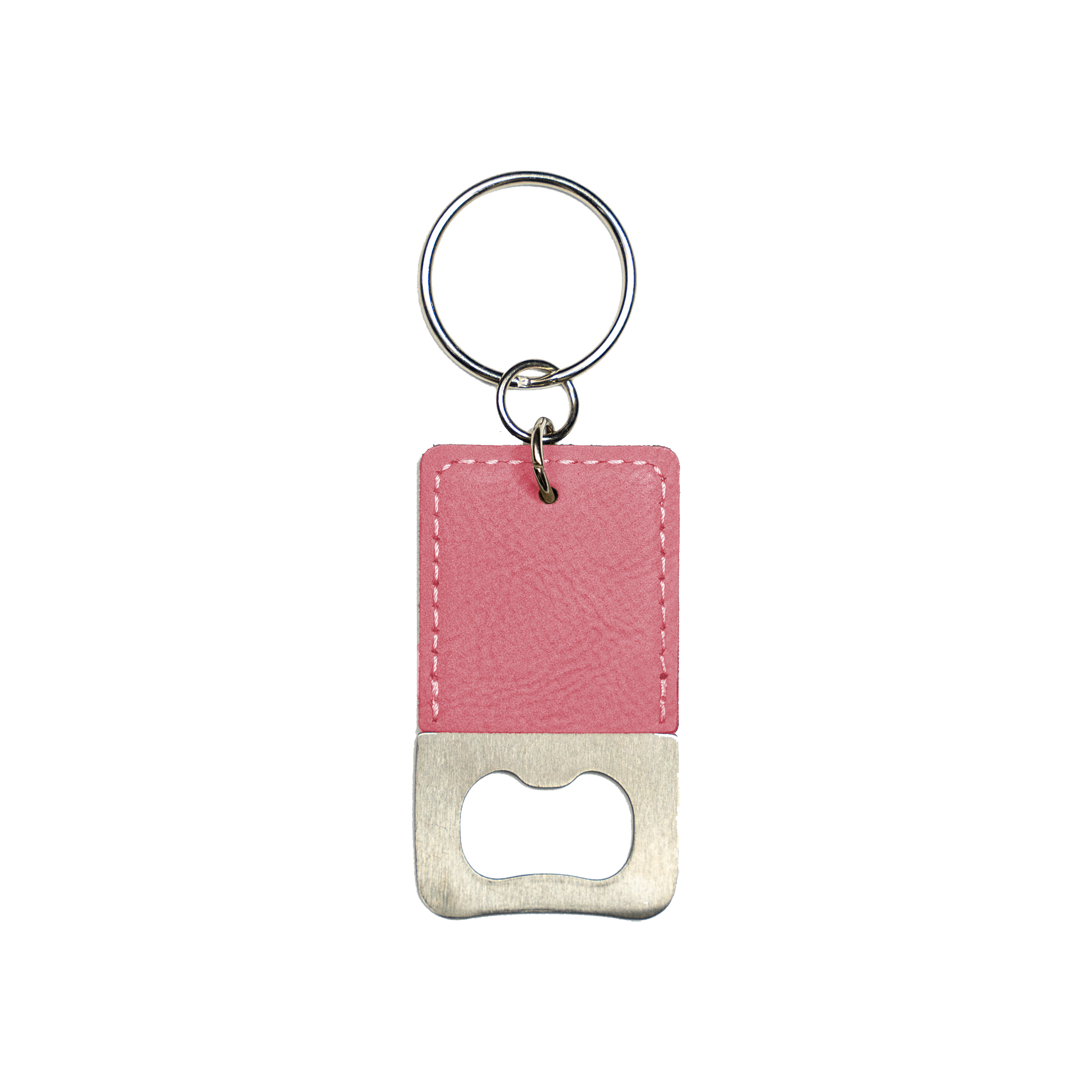 Vegan Leather Keychain Bottle Opener