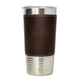 Load image into Gallery viewer, 20oz Vegan Leather Wrapped Tumbler
