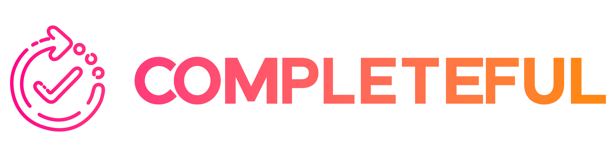 Completeful full gradient logo