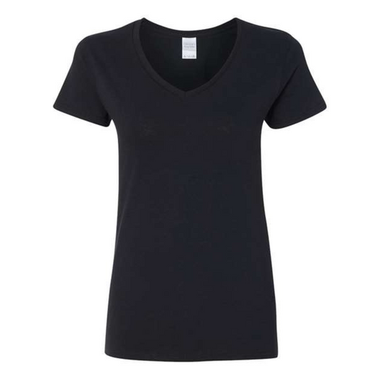 Gildan 5V00L Woman's V-Neck T-Shirt