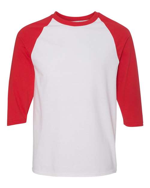 Gildan 570 Raglan Three-Quarter Sleeve T-Shirt