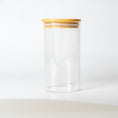 Load image into Gallery viewer, Glass Storage Jars with Bamboo Lid (10oz/20oz)
