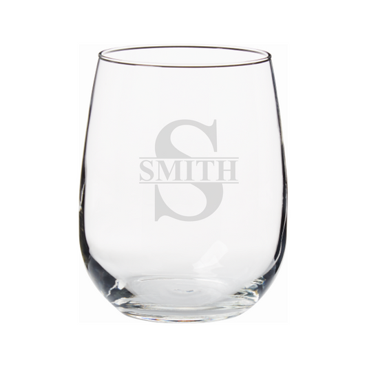 Stemless Wine Glass