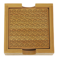 Load image into Gallery viewer, Bamboo Coasters Engraved
