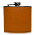 Load image into Gallery viewer, Leather Flask Engraved
