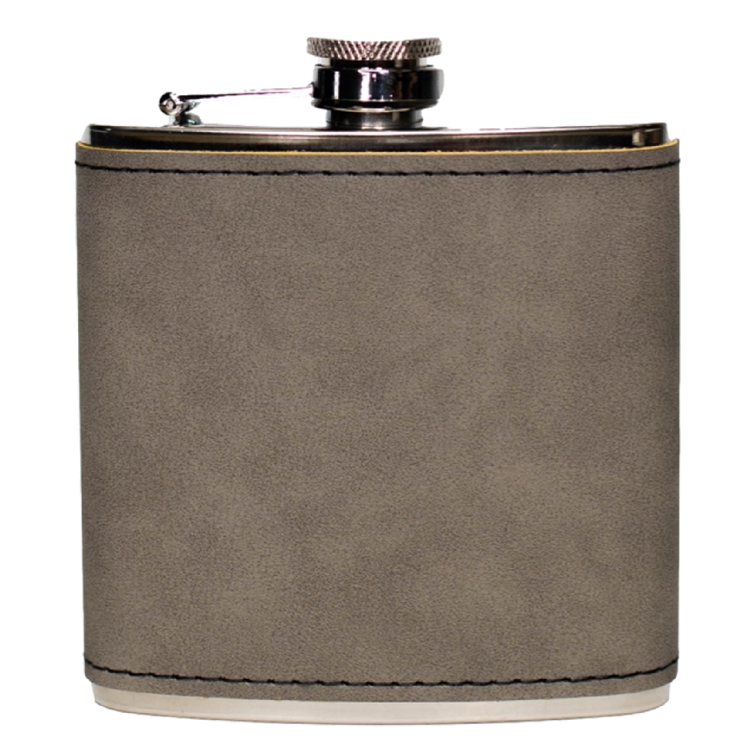 Leather Flask Engraved