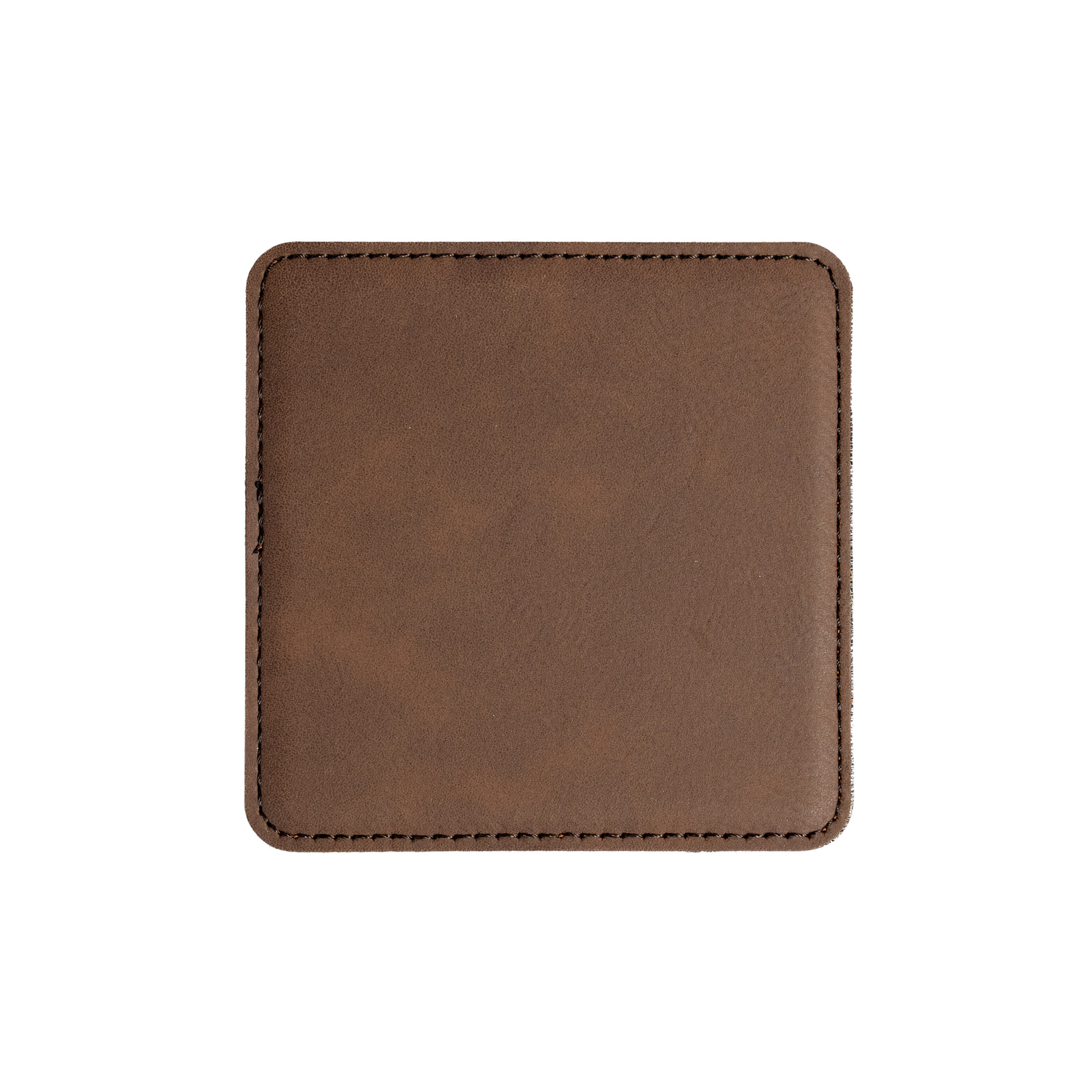 Square Vegan Leather Coaster Set