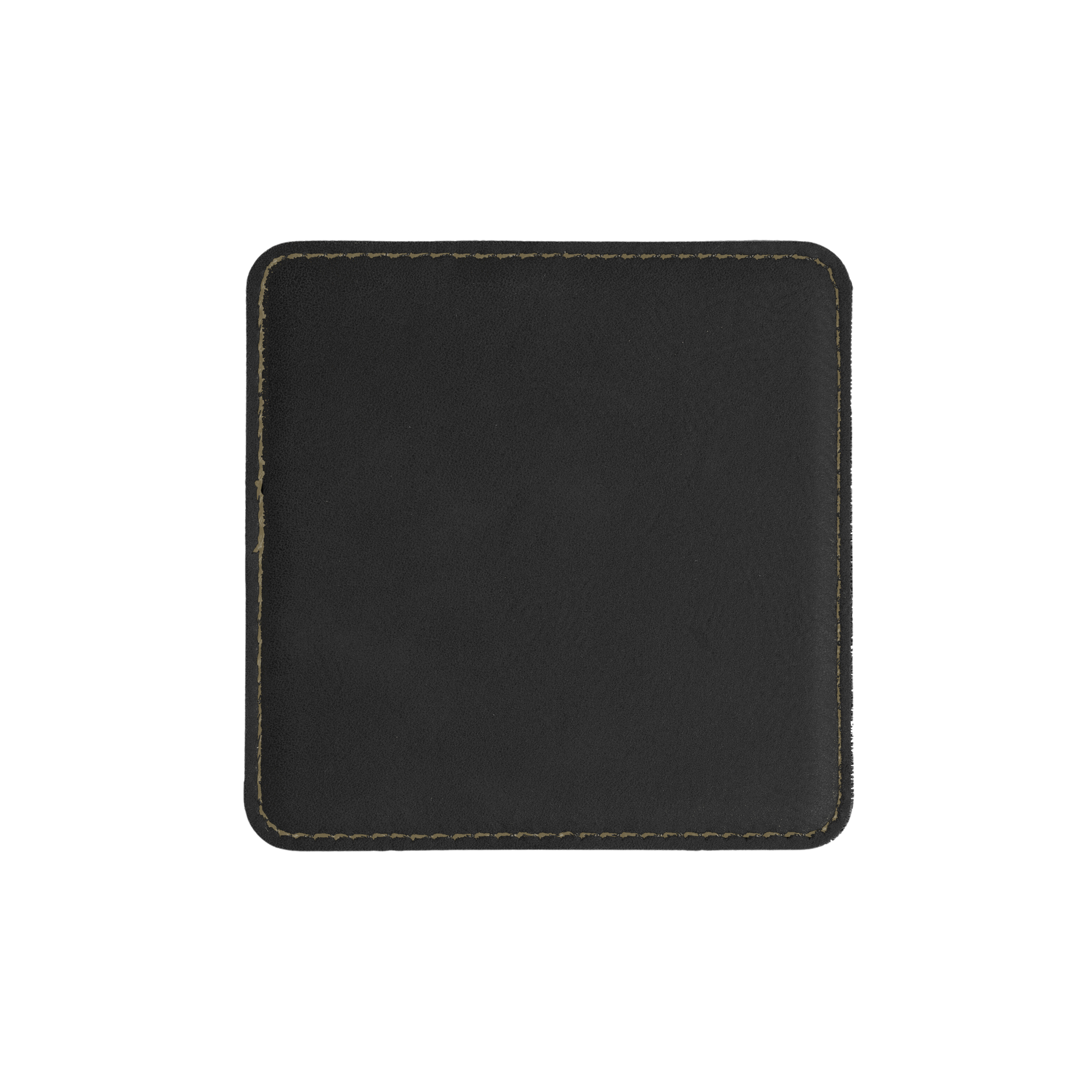 Square Vegan Leather Coaster Set